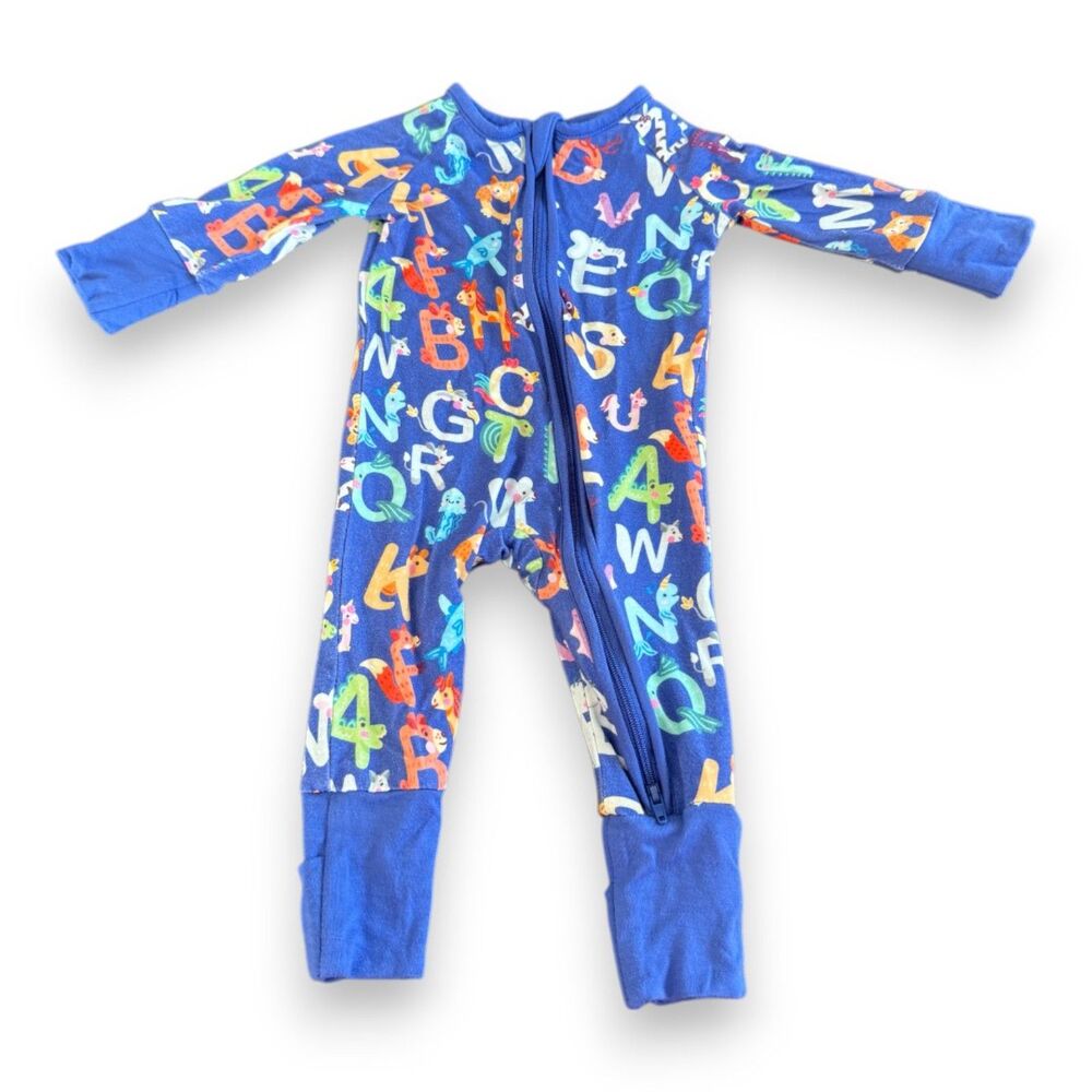 Alphabet Animal Friends Bamboo Convertible Zippy Newborn